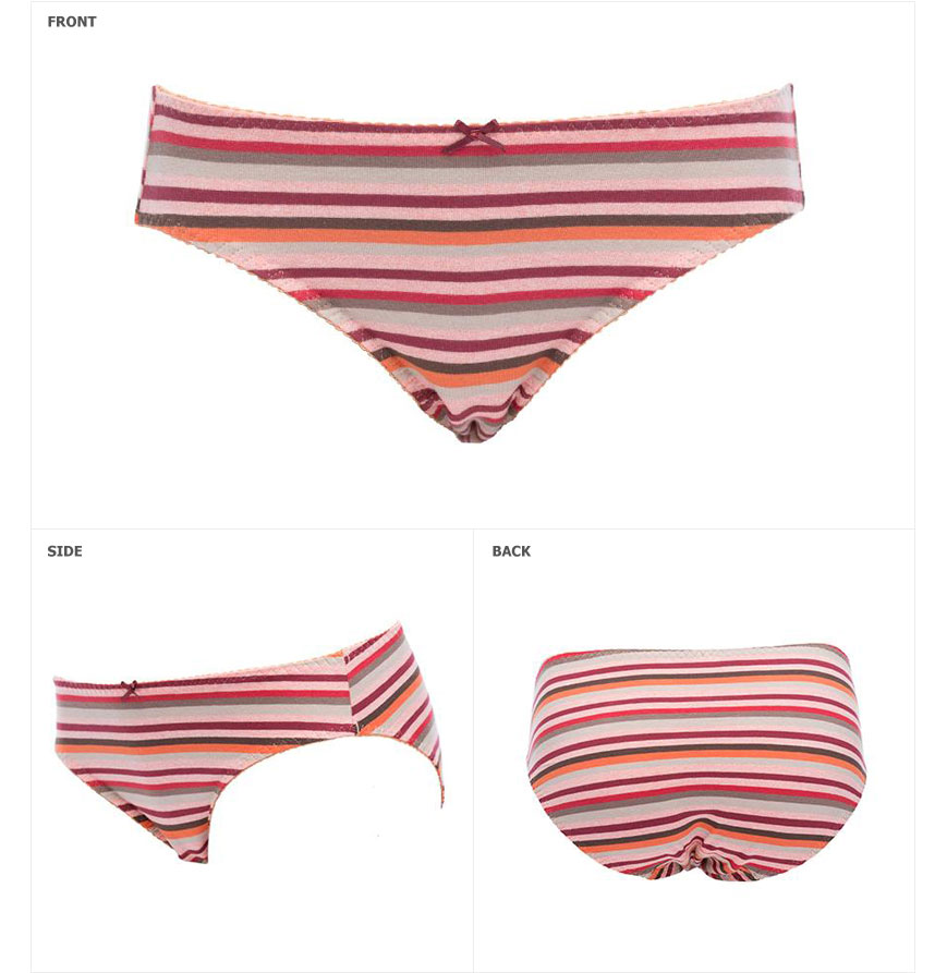 Striped Hug Triangle Panties